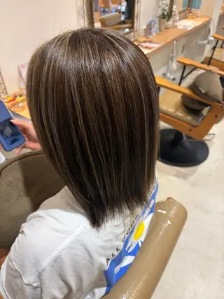 セミロング COCOA まいのヘアスタイル
