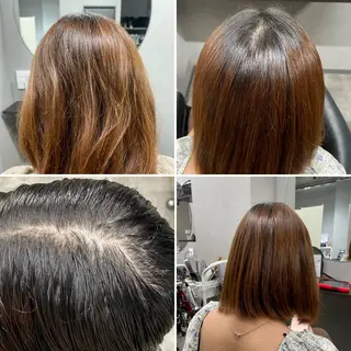 パーマ 🌹ミラクル美容師 🌹ブリーチ✨くっぽのヘアスタイル
