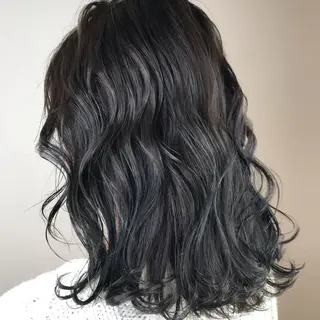 ミディアム カラー Lien 深井店のヘアスタイル