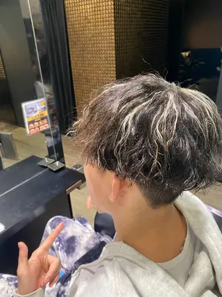 パーマ 水野 聖哉のヘアスタイル