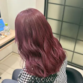 セミロング Haruka/暖色/ 艶カラー/藤沢のヘアスタイル