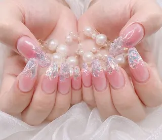 ネイル ANGILA ネイル¨̮S*Y*Kのネイルデザイン