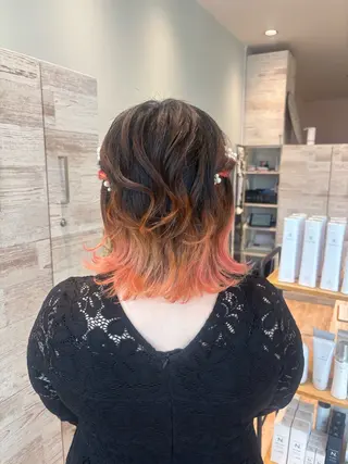 ヘアアレンジ メンズカットパーマ/ ヘアセット🎀Amiのヘアスタイル