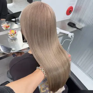 ロング カラー ピンク🎀/ベージ ュ🧸🥞/ユウキのヘアスタイル