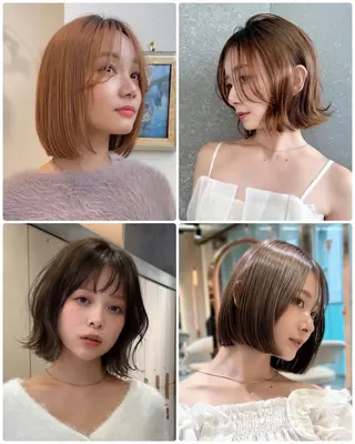 ショート 🛑柔らか透明感 カラー🛑大谷のヘアスタイル