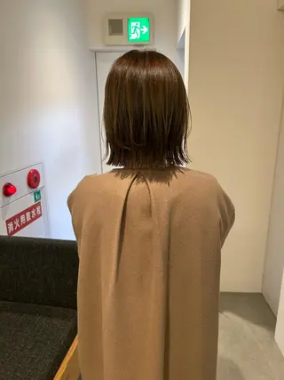ショート カラー 、 、のヘアスタイル