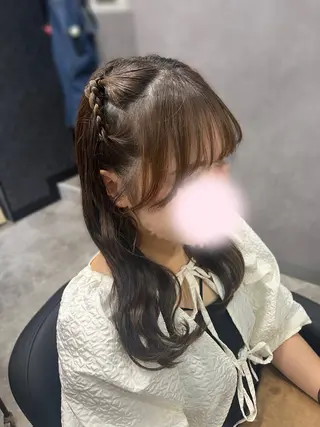 ロング 加藤 碧唯のヘアスタイル