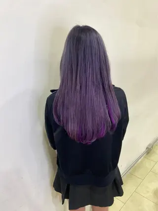 ロング カラー 流行デザイン特化 東方 舜のヘアスタイル