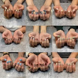 ネイル 『~be高槻店』 りな🐵🍌🔰💅のネイルデザイン