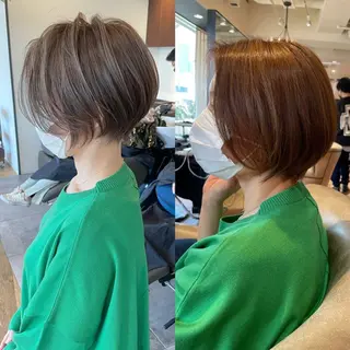ショート カラー 表参道/ショート特化 /似合わせ/荒砂のヘアスタイル