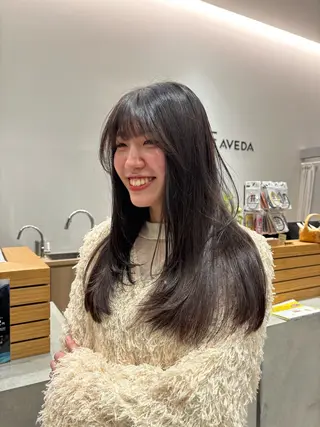 ロング カラー 無料パーマモデル募集 /立川/ユウリのヘアスタイル