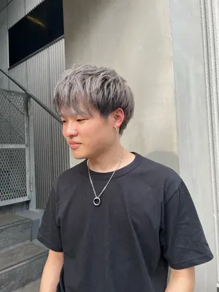 ショート カラー ハラユウタ 千歳船橋駅のヘアスタイル