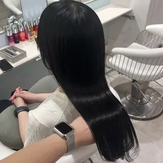 ロング カラー Parve Mix 森 美遥🩶のヘアスタイル