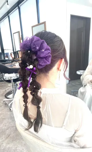 ロング ヘアセット/縮毛矯正 daiのヘアスタイル