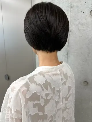 ショート ボブ/ゆるふわ ボブパーマ/とういのヘアスタイル