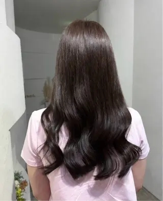 ロング カラー Hikari／暖色／ ブラウンカラー🤍のヘアスタイル