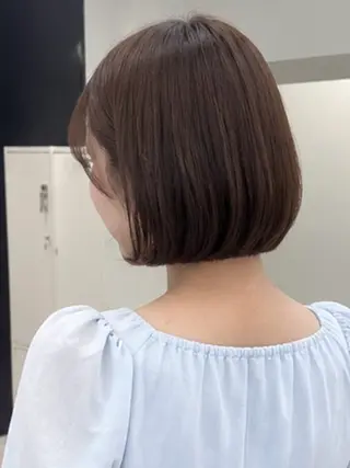 ショート ボブ特化 ×縮毛矯正きりのヘアスタイル