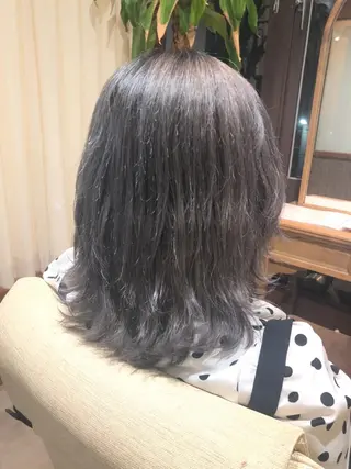 ミディアム ハイトーン得意😍 Lumiereのヘアスタイル
