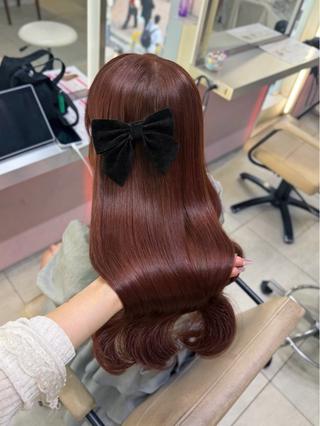 ロング かわいい盛れ🎀池袋 / みい♡のヘアスタイル