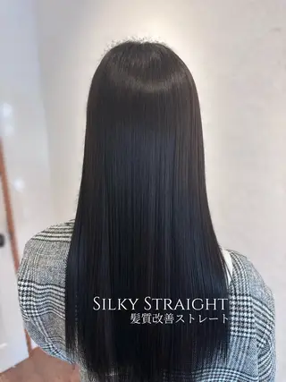ロング 髪質改善/縮毛矯正 透明感カラー/スバルのヘアスタイル