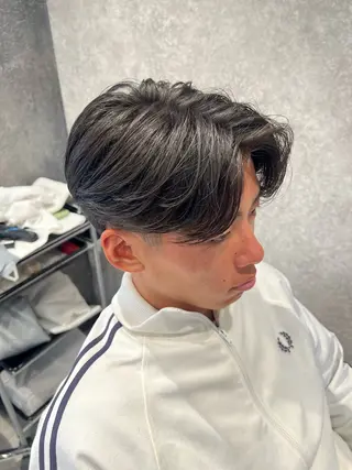 ショート メンズ PERCUT HYUGAのヘアスタイル