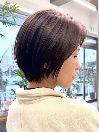 ショート 溝口 開世のヘアスタイル