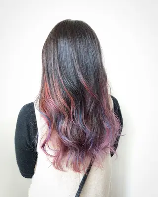 セミロング カラー メンズ特化美容師 カラー専門ぺーターのヘアスタイル