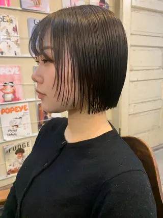 ショート カラー ヘアアレンジ 垢抜けカラー ヒロムのヘアスタイル
