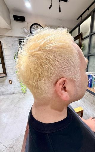 ショート カラー メンズ Calenda/ パーソナル美髪サロンのヘアスタイル