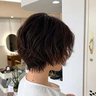 ショート パーマ 似合わせカット🍀 TAKAHASHIのヘアスタイル