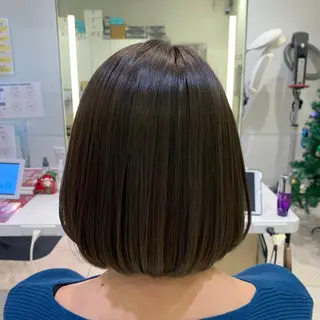 ショート カラー 縮毛矯正/ショート 長岡/姉崎宏実🌿のヘアスタイル