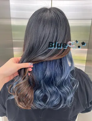 ロング カラー 🫧‪Ameri🫧 Emma ecoleのヘアスタイル