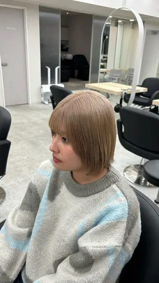 ショート カラー 【髪質改善💠艶髪】 よねゆうのヘアスタイル