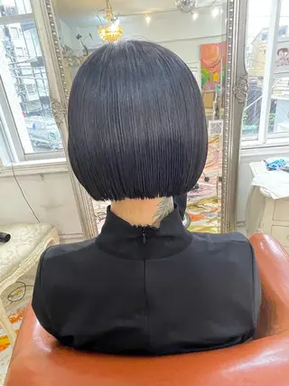 ショート カラー  大貫 茉央のヘアスタイル