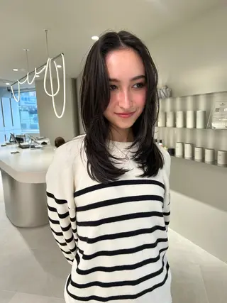 ロング カラー 海外レイヤー /NAGISAのヘアスタイル