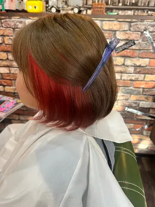 ミディアム higashi chiriのヘアスタイル