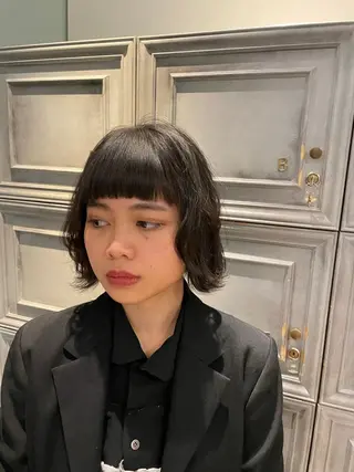 ショート 🤩噂のMr.髪ポジ ティブ®️yu🤩のヘアスタイル