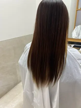 ロング 美髪クリエーター テラダタエコのヘアスタイル