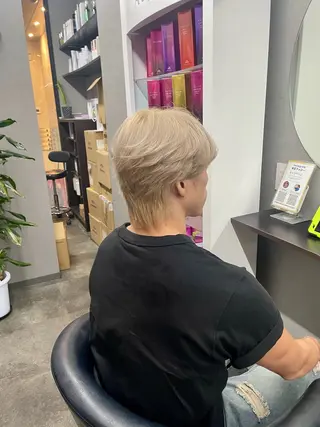 カラー メンズ 🌹ミラクル美容師 🌹✨クッポ✨のヘアスタイル