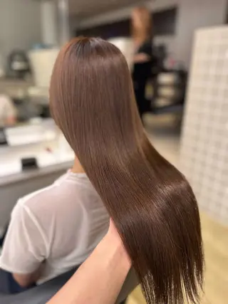 ロング 🤍透明感カラー/ 韓国レイヤー🤍のヘアスタイル