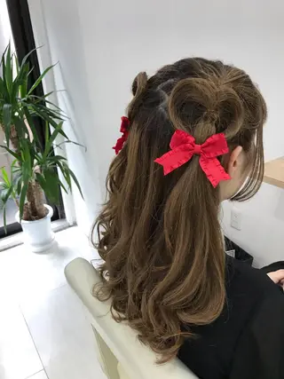 ヘアアレンジ HANA Hair Produceのヘアスタイル