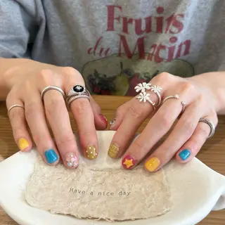 ネイル 大久保YISnail スカルプ専門店のネイルデザイン