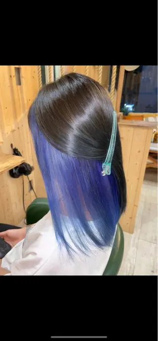 カラー ハイトーン belle ナホのヘアスタイル