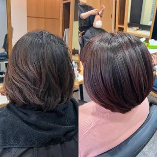 ショート カラー 美容室 LA BEAU大塚店のヘアスタイル