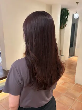 ロング カラー るな/暖色、 ベージュカラー🎀のヘアスタイル