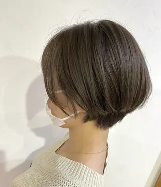 ショート RINNO🌷透明感 カラー/髪質改善のヘアスタイル