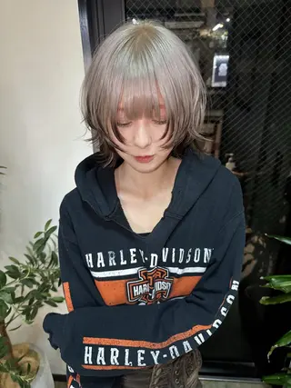 ショート カラー ♡ハッシュカット/ レイヤー/yucoのヘアスタイル