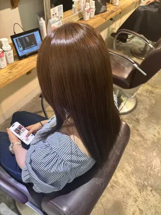セミロング 田中 准羽のヘアスタイル