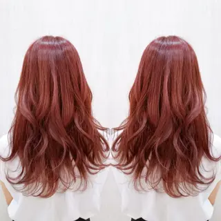セミロング カラー 店長✨レイヤー✖️ 髪質改善✖️韓国ヘアのヘアスタイル