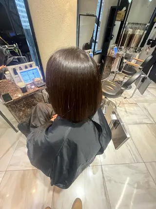 ミディアム 梅田美容師/ SAEKAのヘアスタイル
